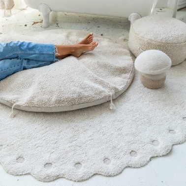 Alfombra lavable Pinecone Ivory