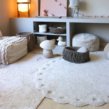 Alfombra lavable Pinecone Ivory
