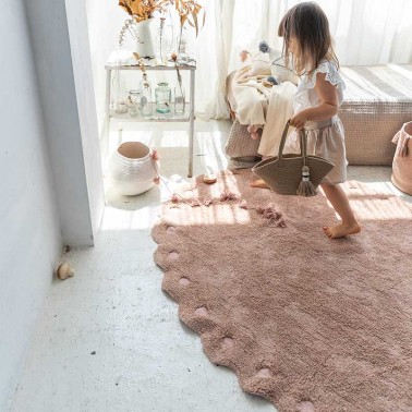 Alfombra lavable Pincone Vintage Nude