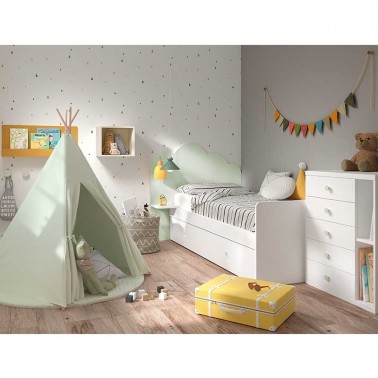 Cuna convertible Elite Plus 70x140 de Ros Mini