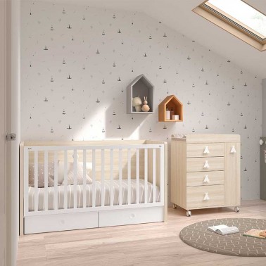 Cuna Convertible Nano Ros Mini