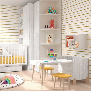 Juguetero con mesa Ros Mini