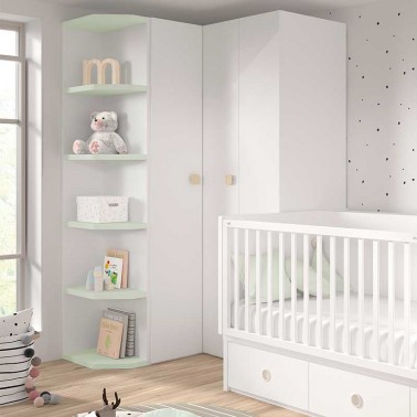 Armario rincon puertas plegables Ros Mini