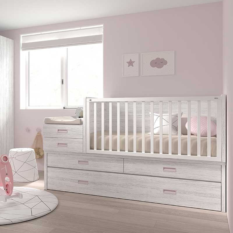 Cuna convertible Compact Ros Mini