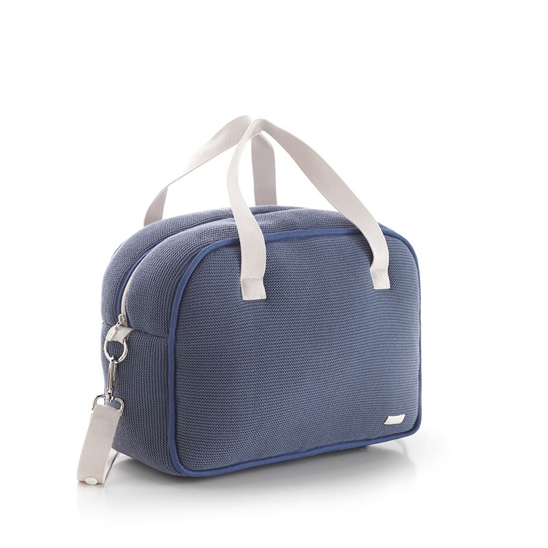 Bolso maternal Prome London Azul Cambrass