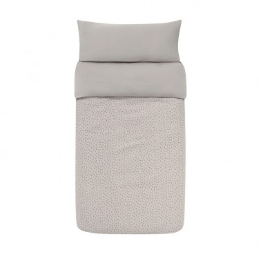 Funda Nordica minicuna Night Stories Piedra