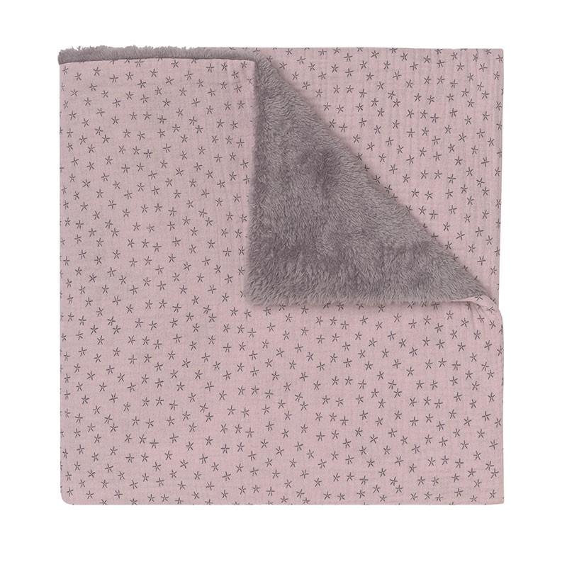 Manta Pelo Night Stories Rosa