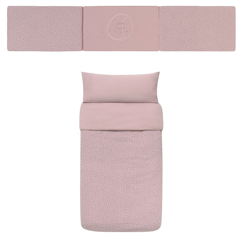 Pack Nordico y Protector Night Stories Rosa