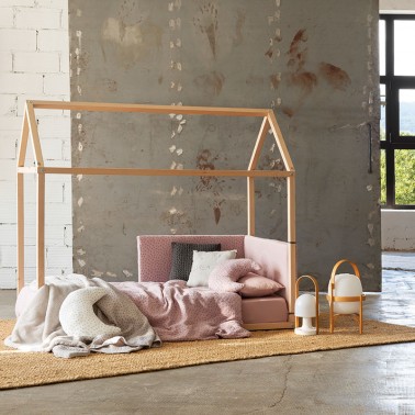 Pack Nordico y Protector Night Stories Rosa ambiente