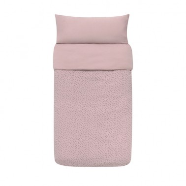 Funda Nordica cuna Night Stories Rosa