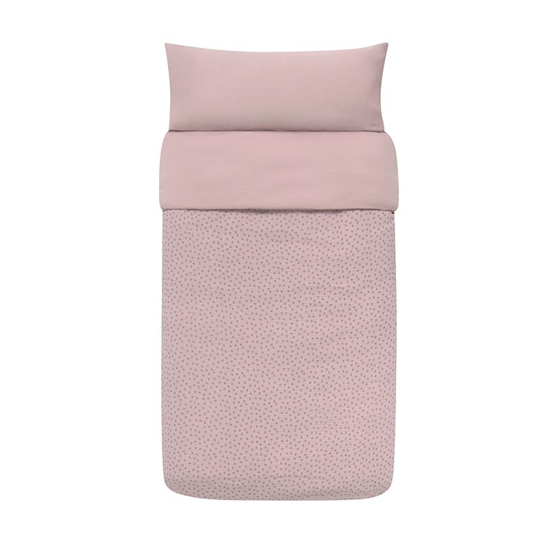 Funda Nordica minicuna Night Stories Rosa