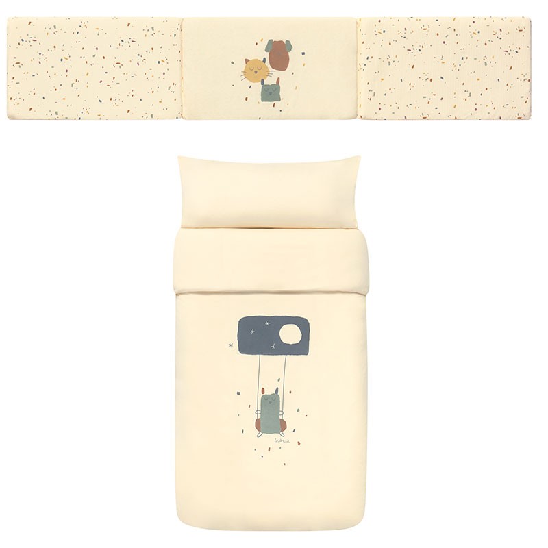 Pack Nordico y Protector Confetti Ivory