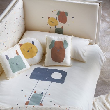 Pack Nordico y Protector Confetti Ivory ambiente