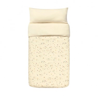 Funda Nordica minicuna Confetti Ivory