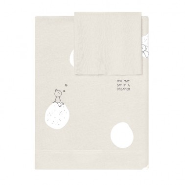 Sabanas minicuna Dreamer Gris