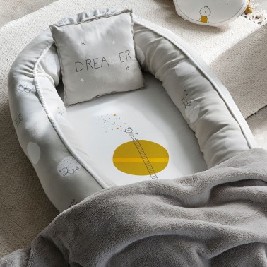 Nido bebe Dreamer Gris ambiente