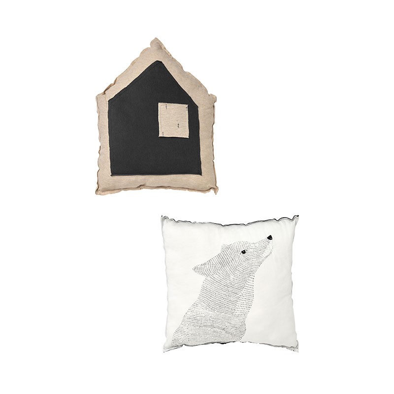 Set Cojines Loup