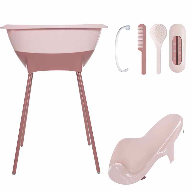 Set bañera Rosa Luma