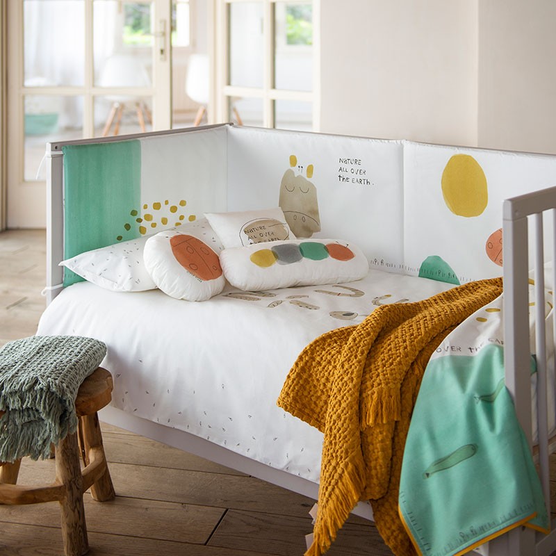 Funda nordica y protector cuna Nature