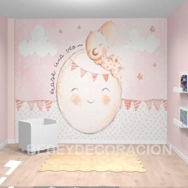 Mural Soñando en la Luna llena