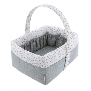 Cesta canastilla Forest Gris