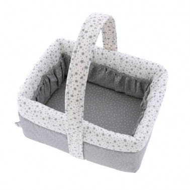Cesta canastilla Forest Gris