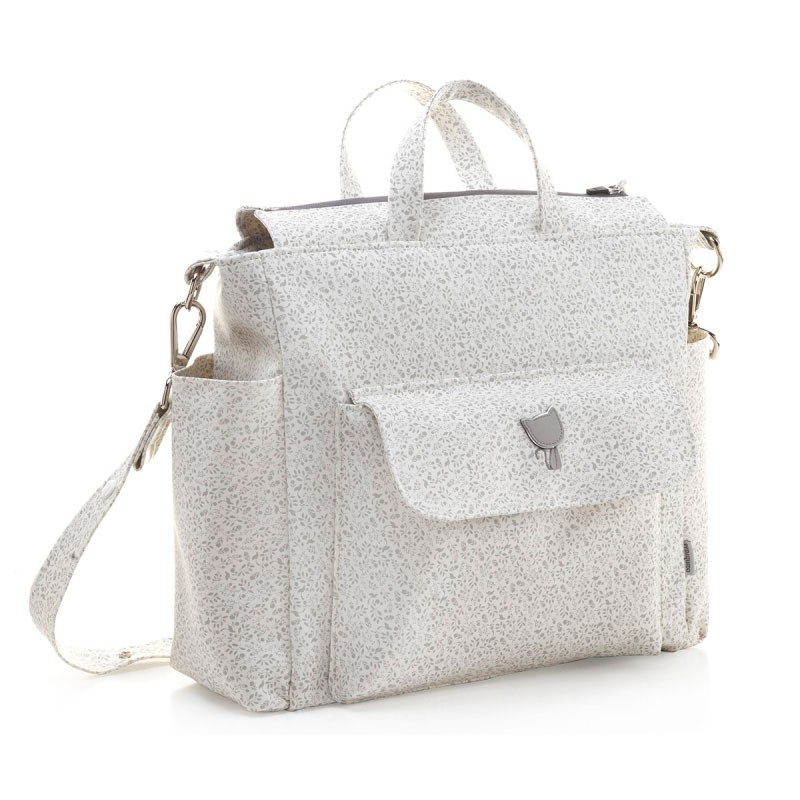 Bolso Maternal Pack Mar Gris