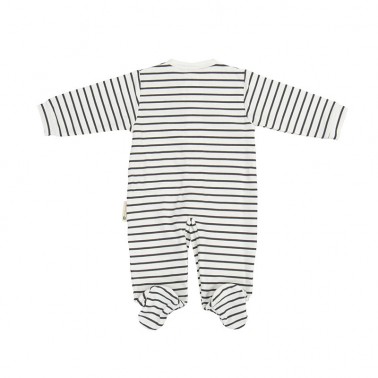 Pijama bebe rayas Guau