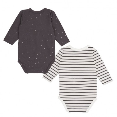 Pack bodys manga larga rayas Guau