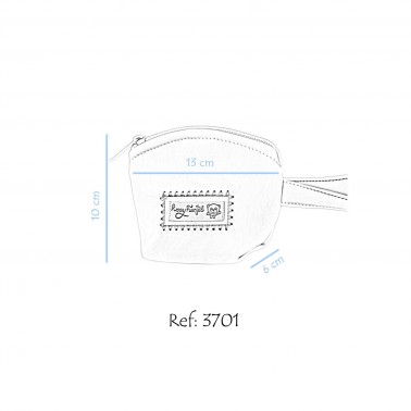 Portachupetes Azucena