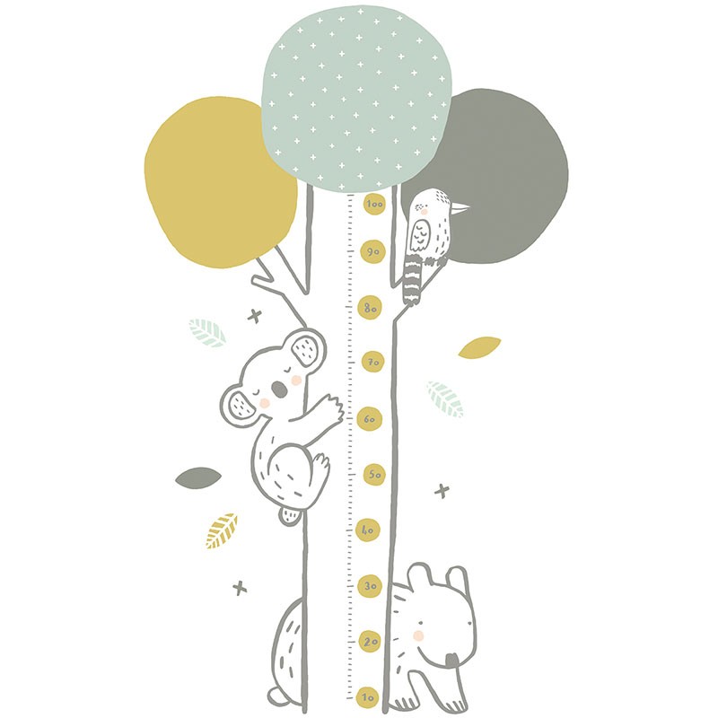 Vinilo Medidor Tree Green