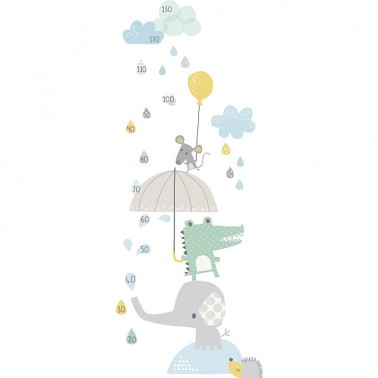 Vinilo Medidor Lluvia