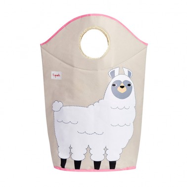 Cesto Ropa Llama