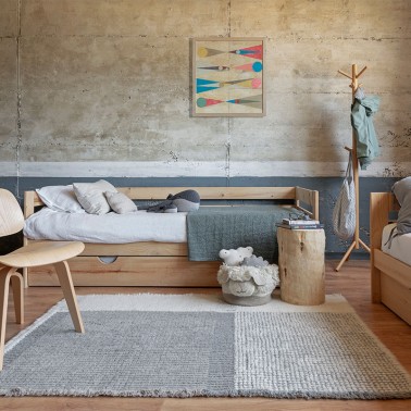 Alfombra Woolable Smoke Blue