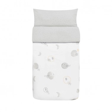 Funda nordica minicuna Nuit Blanco