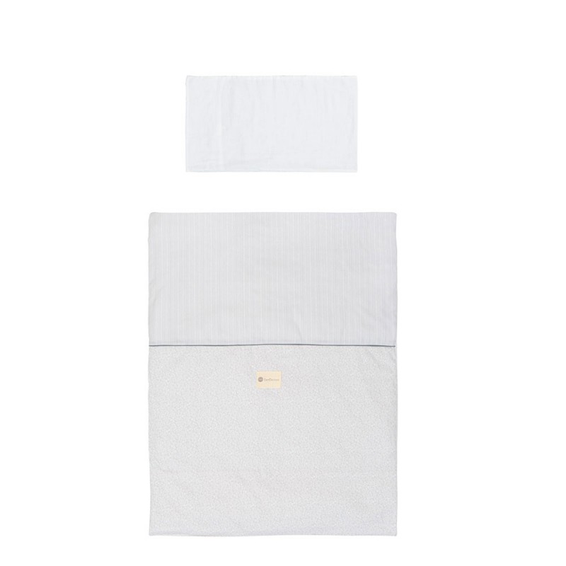 Funda nordica cuna Provenza Gris