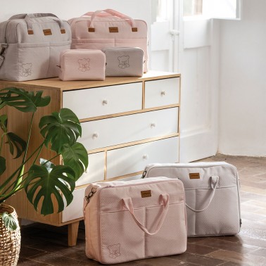 Bolso Teddy Rosa
