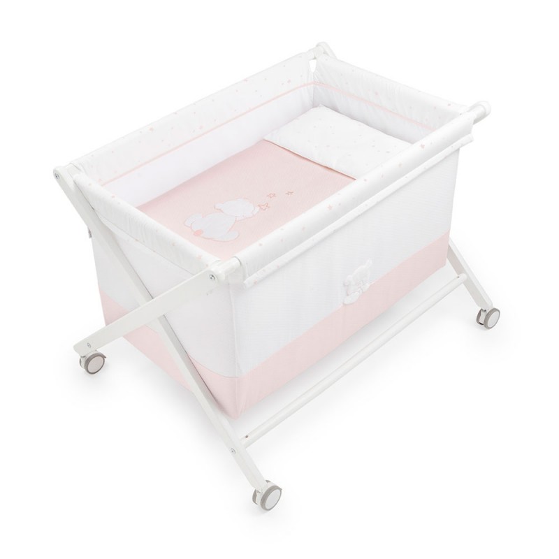 Minicuna tijera Teddy Rosa