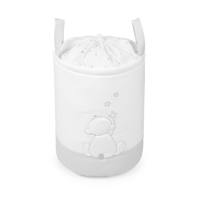 Cesta almacenaje Teddy Gris