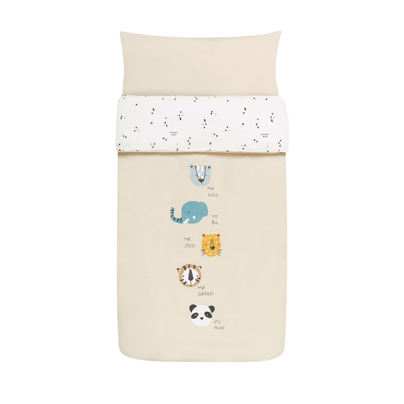 Funda nordica cuna Jungle