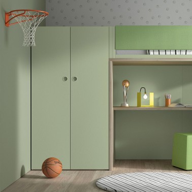 Armario dos puertas para litera Mood