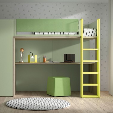 Litera Trak con escritorio Mood