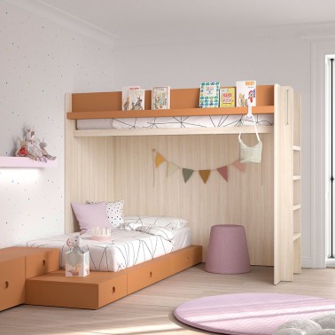 Litera Lur con espacio inferior libre Mood