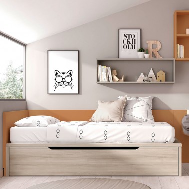 Cama nido con base alto 38 Mood