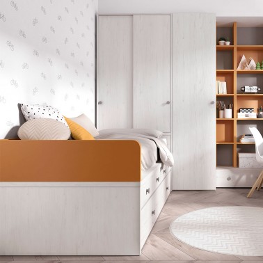 Cama compacta con arrastre Up