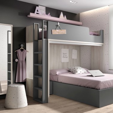 Litera Trak espacio inferior escalera lateral Mood