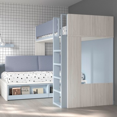 Litera Trak espacio inferior escalera frontal Mood