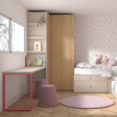 Armario rincon puertas plegables Ros Mini