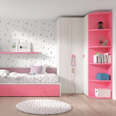 Armario rincon puertas plegables Ros Mini