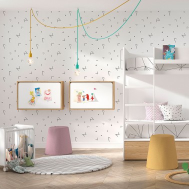 Mesa escritorio plegable de pared
